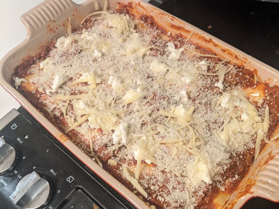 dad's lasagna